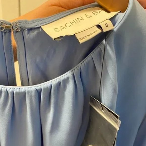 Sachin + Babi Camila Dress - Chambray Blue NWT - Picture 10 of 10